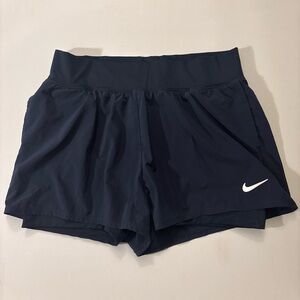 Nike Women's Navy Athletic Shorts